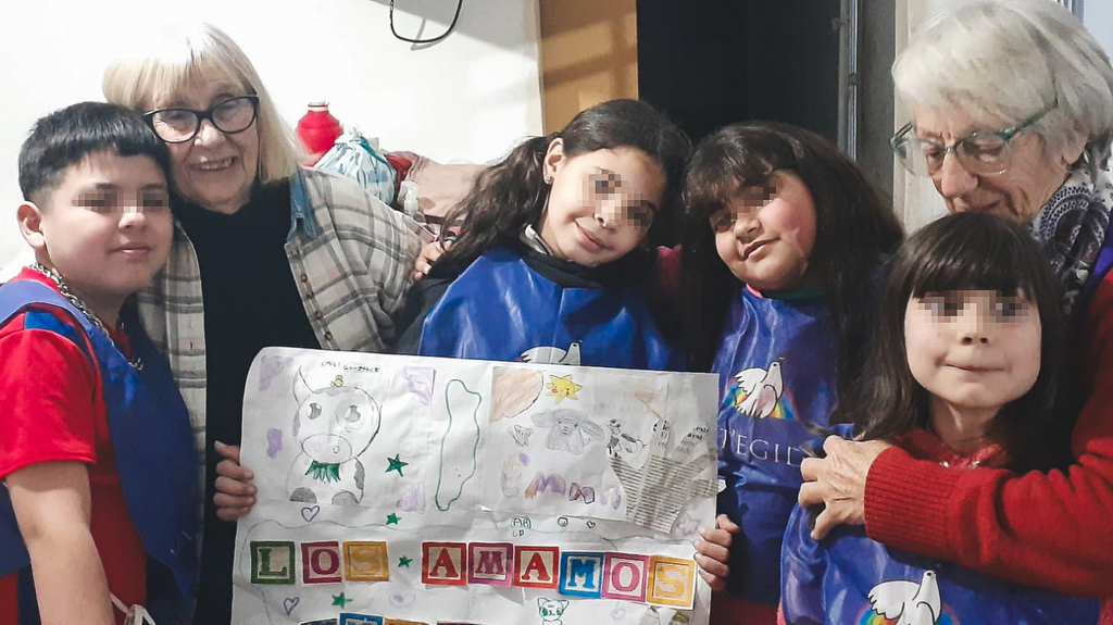 Eine Winterfreizeit in Argentinien mit den Schulen des Friedens von Groß-Buenos Aires